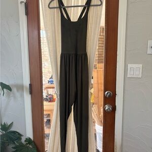 Olive green Imbōdhi jumpsuit